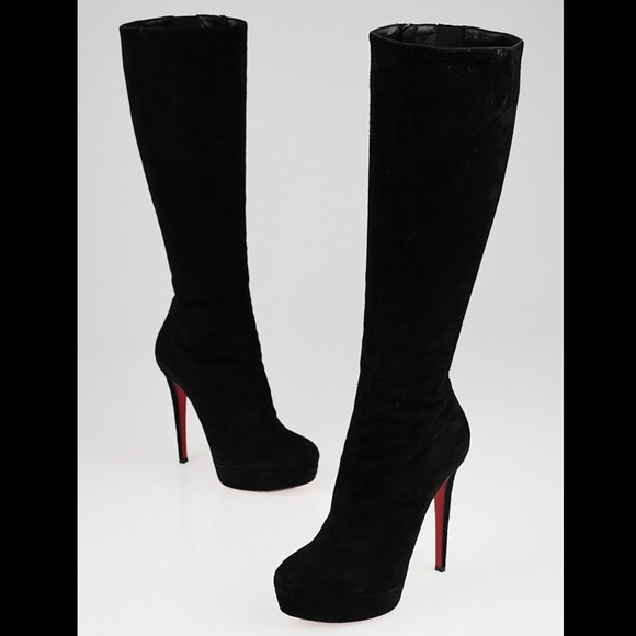 Christian Louboutin Shoes - Bianca suede Christian Louboutin boot